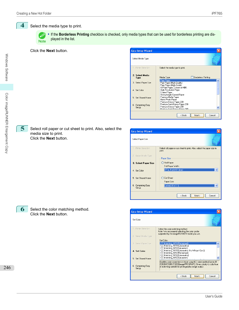Canon imagePROGRAF iPF765 MFP M40 User Manual | Page 246 / 740
