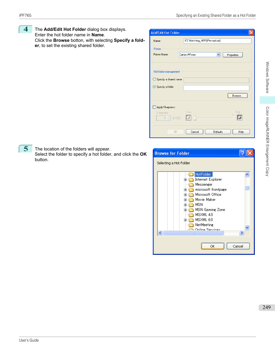 Canon imagePROGRAF iPF765 MFP M40 User Manual | Page 249 / 740