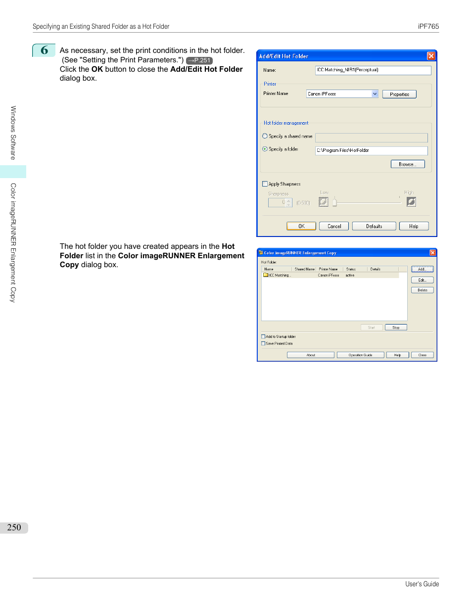 Canon imagePROGRAF iPF765 MFP M40 User Manual | Page 250 / 740