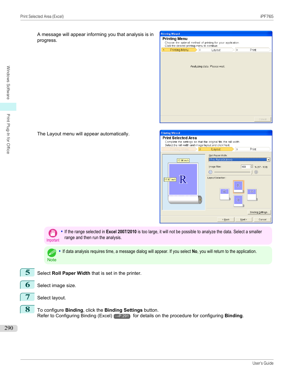 Canon imagePROGRAF iPF765 MFP M40 User Manual | Page 290 / 740