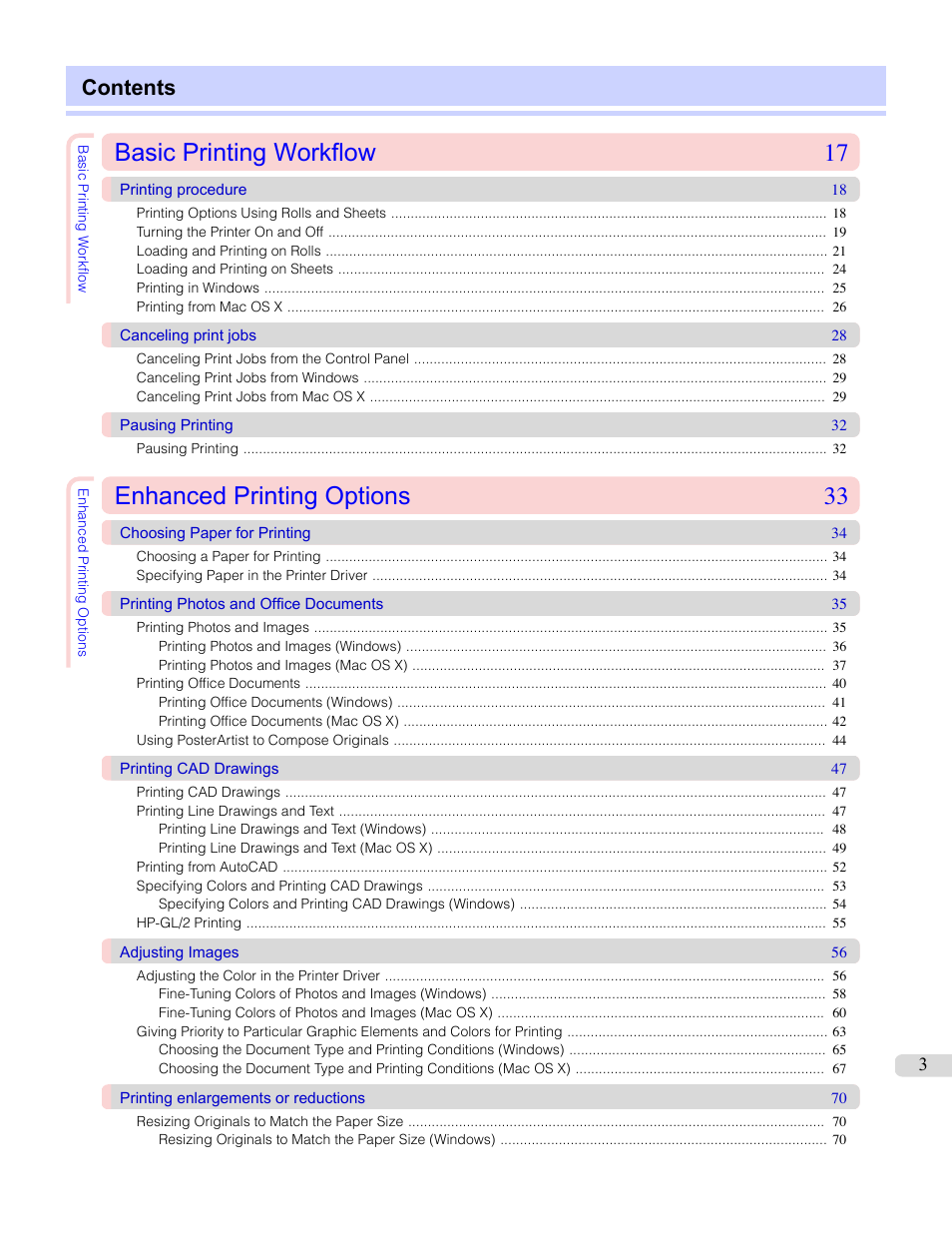 Canon imagePROGRAF iPF765 MFP M40 User Manual | Page 3 / 740