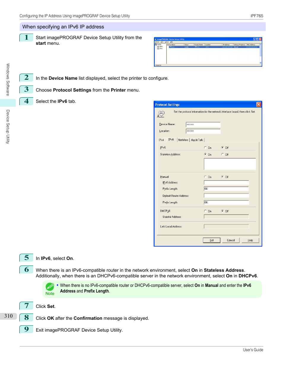 Canon imagePROGRAF iPF765 MFP M40 User Manual | Page 310 / 740