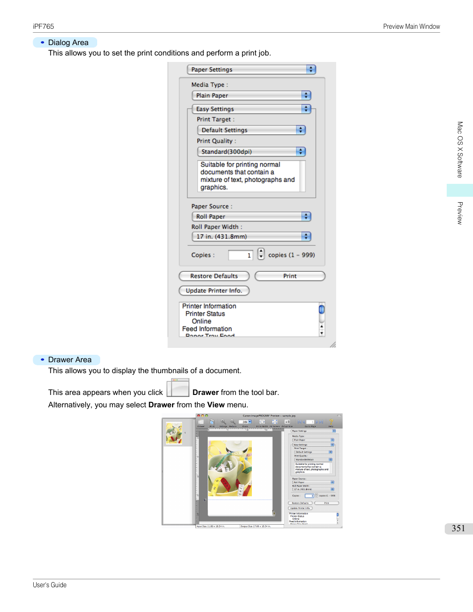 Canon imagePROGRAF iPF765 MFP M40 User Manual | Page 351 / 740