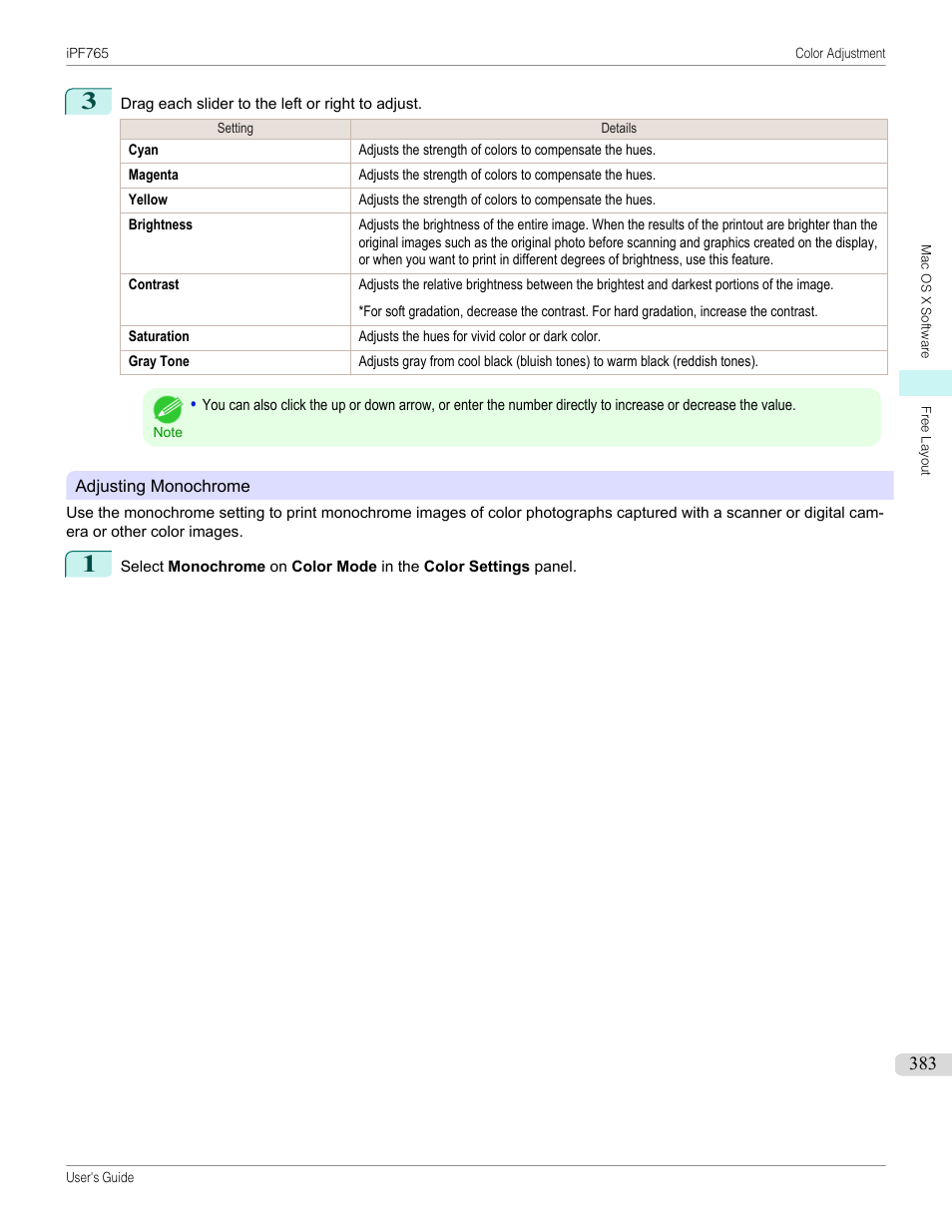 Canon imagePROGRAF iPF765 MFP M40 User Manual | Page 383 / 740