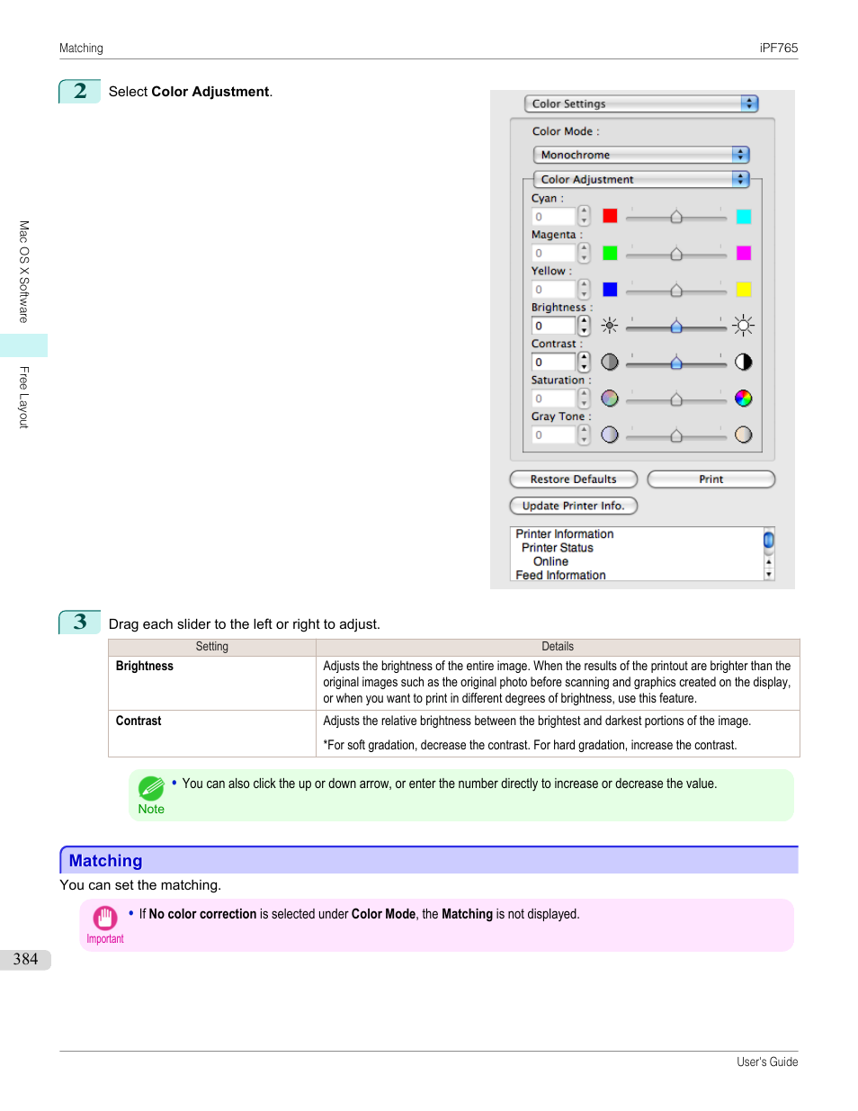 Matching, P.384 | Canon imagePROGRAF iPF765 MFP M40 User Manual | Page 384 / 740