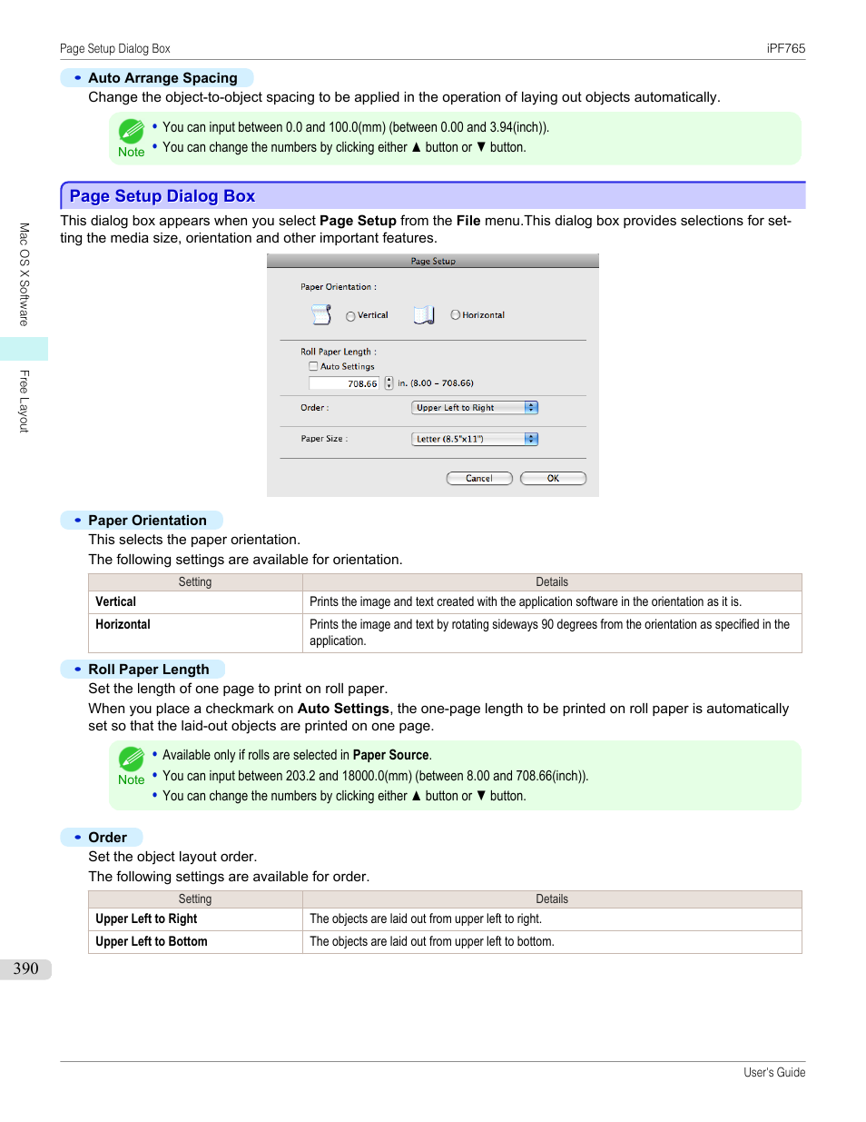 Canon imagePROGRAF iPF765 MFP M40 User Manual | Page 390 / 740