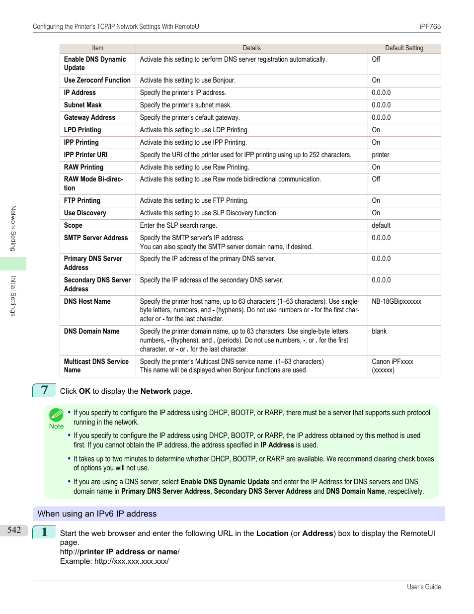 Canon imagePROGRAF iPF765 MFP M40 User Manual | Page 542 / 740