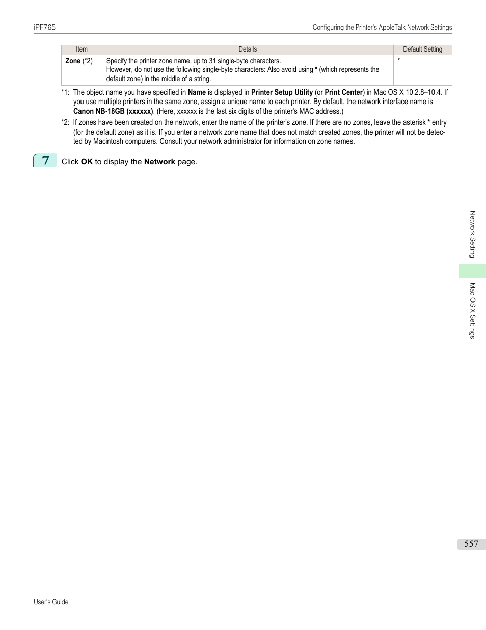 Canon imagePROGRAF iPF765 MFP M40 User Manual | Page 557 / 740