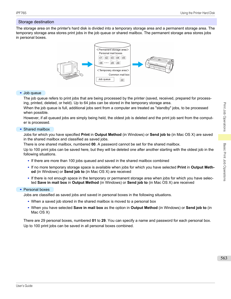 Canon imagePROGRAF iPF765 MFP M40 User Manual | Page 563 / 740