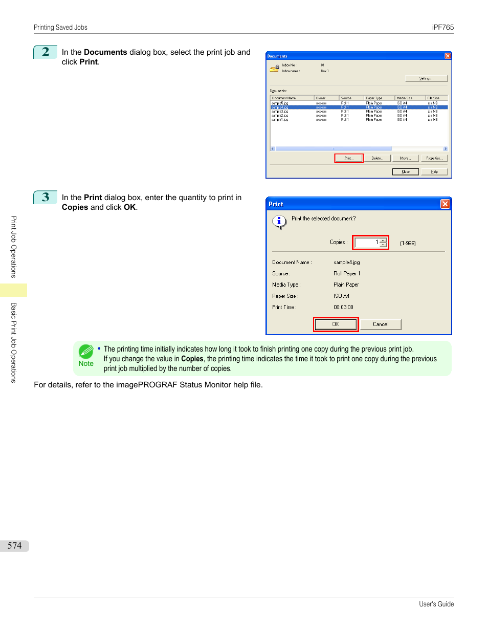 Canon imagePROGRAF iPF765 MFP M40 User Manual | Page 574 / 740