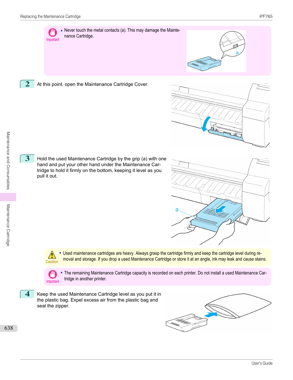 Canon imagePROGRAF iPF765 MFP M40 User Manual | Page 638 / 740