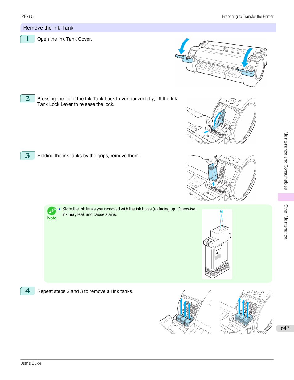 Canon imagePROGRAF iPF765 MFP M40 User Manual | Page 647 / 740
