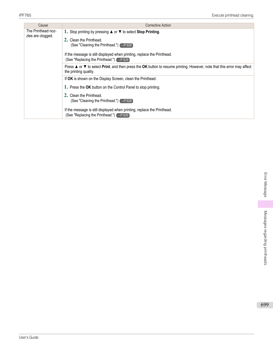 Canon imagePROGRAF iPF765 MFP M40 User Manual | Page 699 / 740