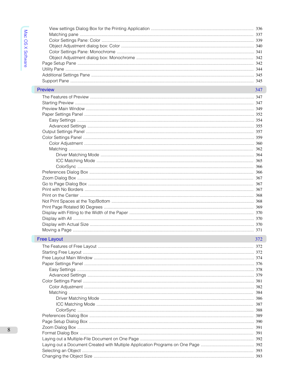 Canon imagePROGRAF iPF765 MFP M40 User Manual | Page 8 / 740