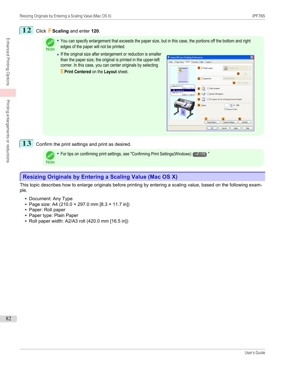 P.82 | Canon imagePROGRAF iPF765 MFP M40 User Manual | Page 82 / 740