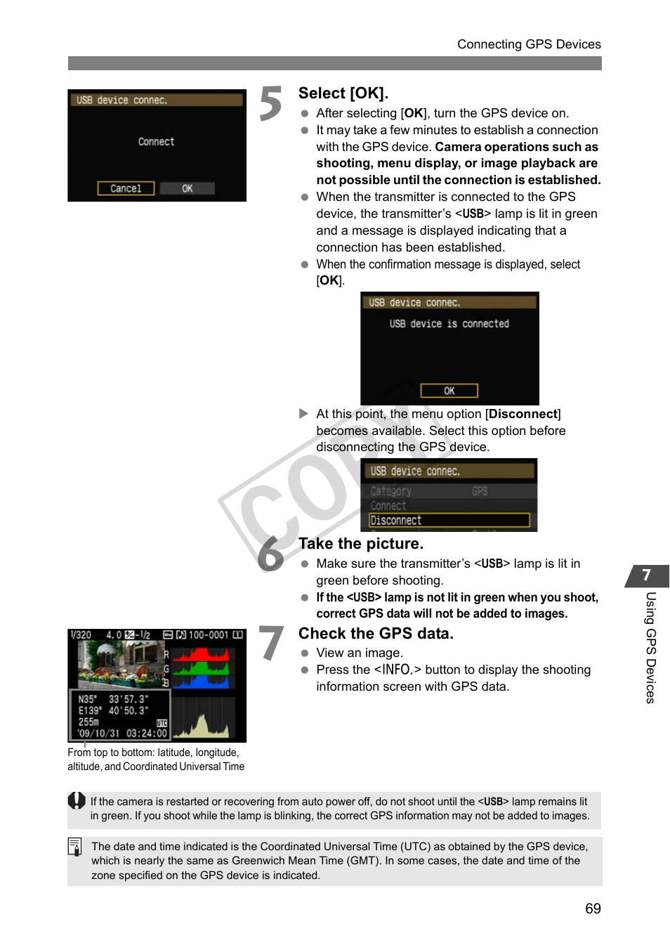 Cop y | Canon Wireless File Transmitter WFT-E2 II A User Manual | Page 69 / 100