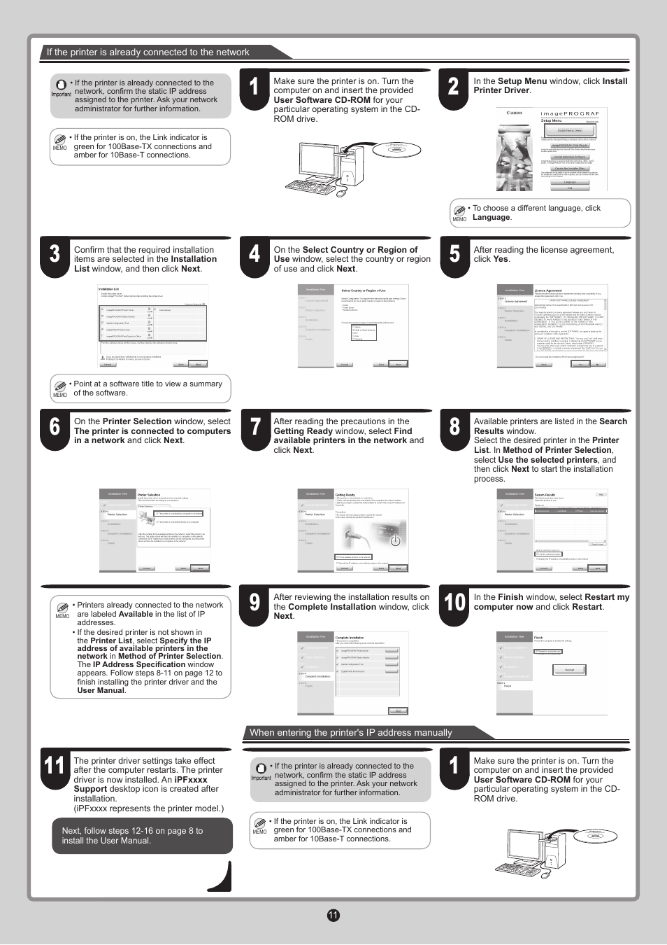 Canon imagePROGRAF iPF815 User Manual | Page 11 / 16