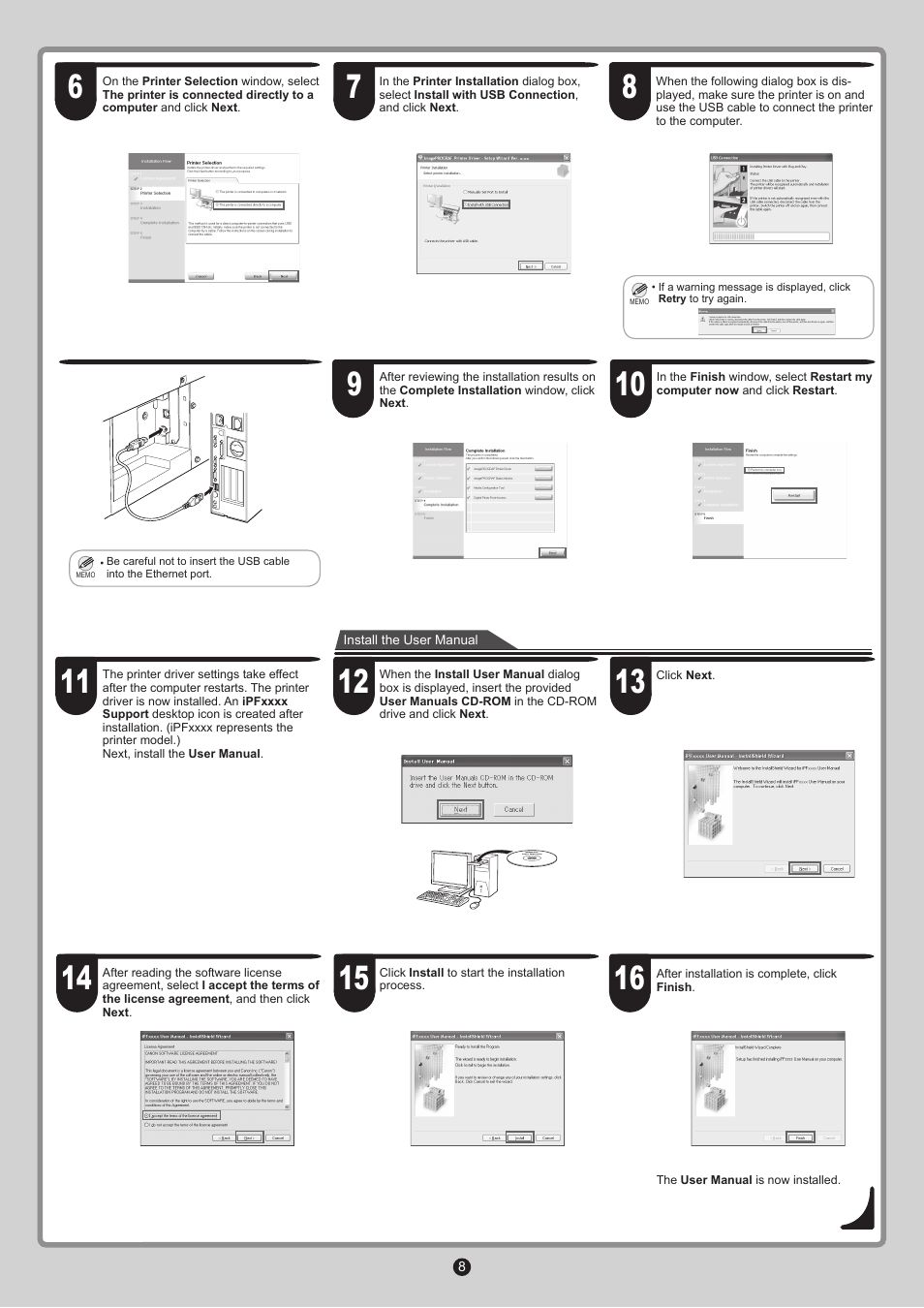 Canon imagePROGRAF iPF815 User Manual | Page 8 / 16