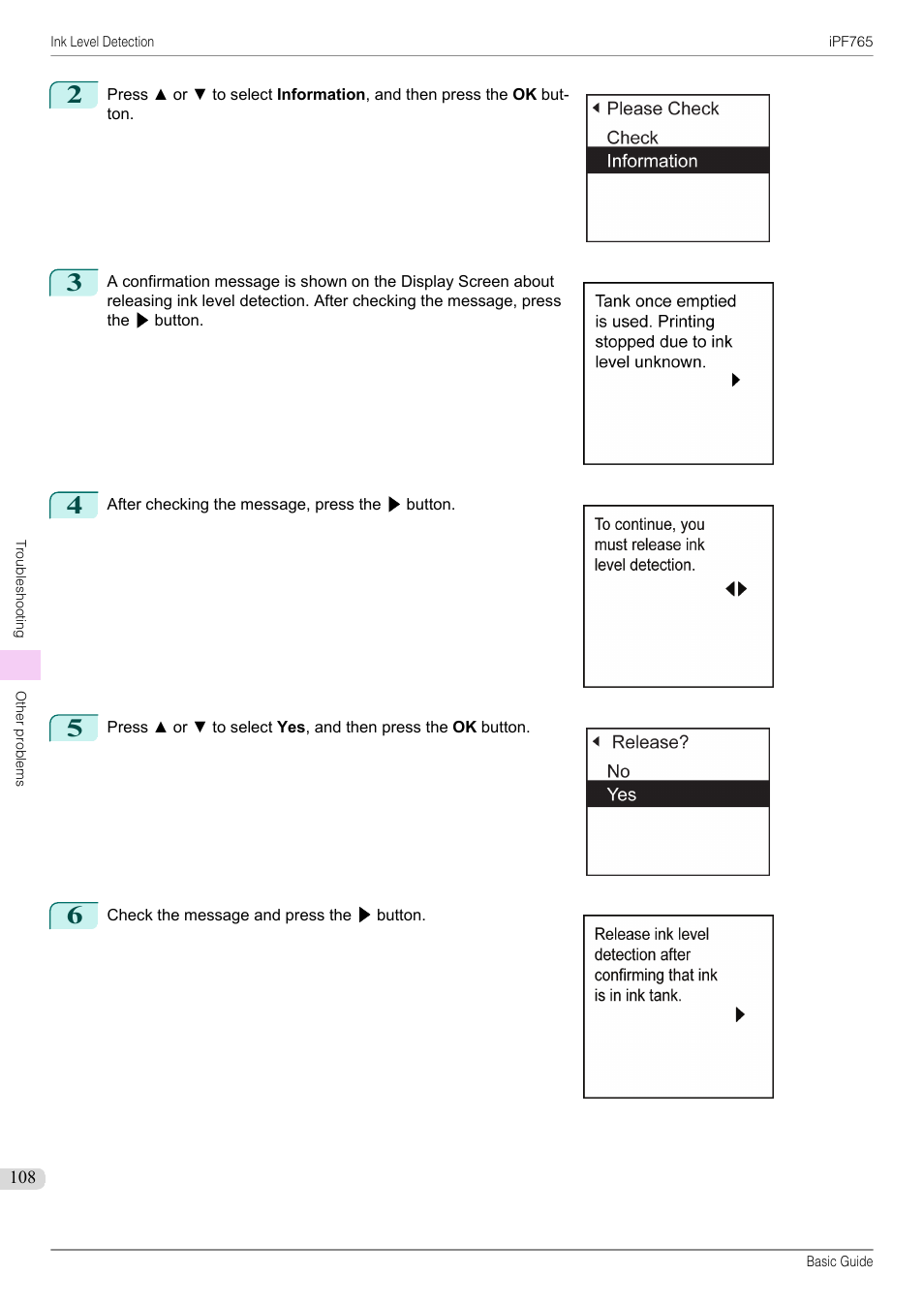 Canon imagePROGRAF iPF765 User Manual | Page 108 / 132