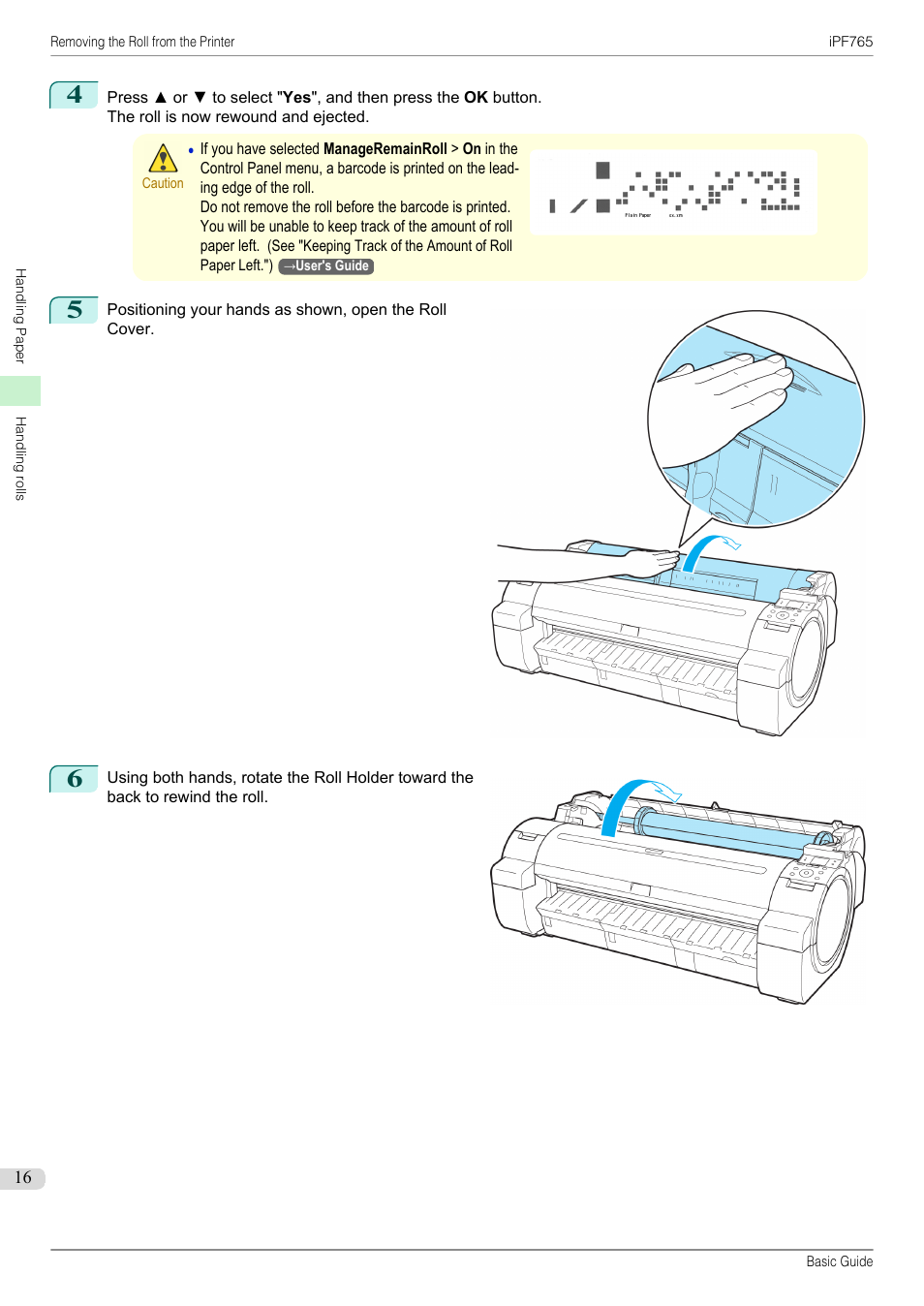 Canon imagePROGRAF iPF765 User Manual | Page 16 / 132
