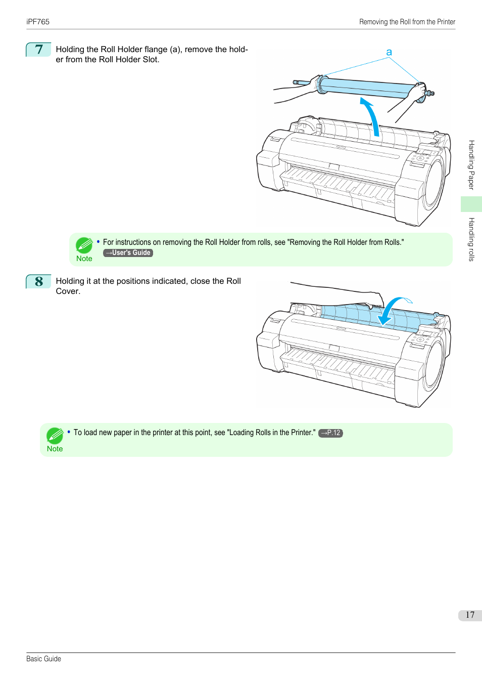 Canon imagePROGRAF iPF765 User Manual | Page 17 / 132