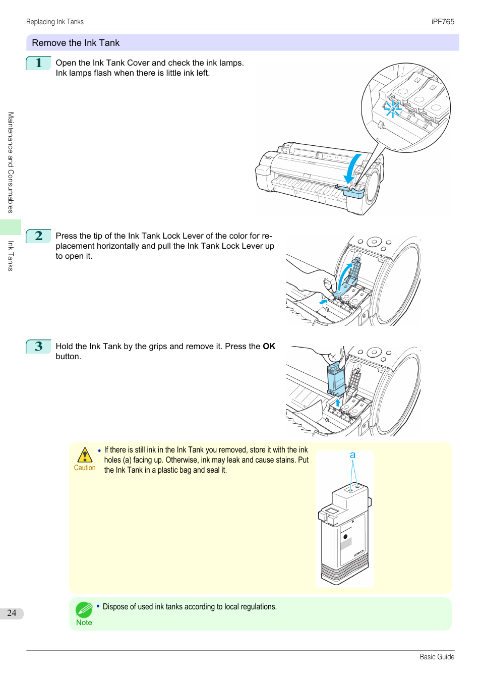 Canon imagePROGRAF iPF765 User Manual | Page 24 / 132