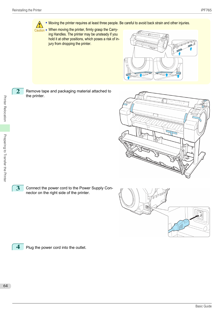 Canon imagePROGRAF iPF765 User Manual | Page 64 / 132