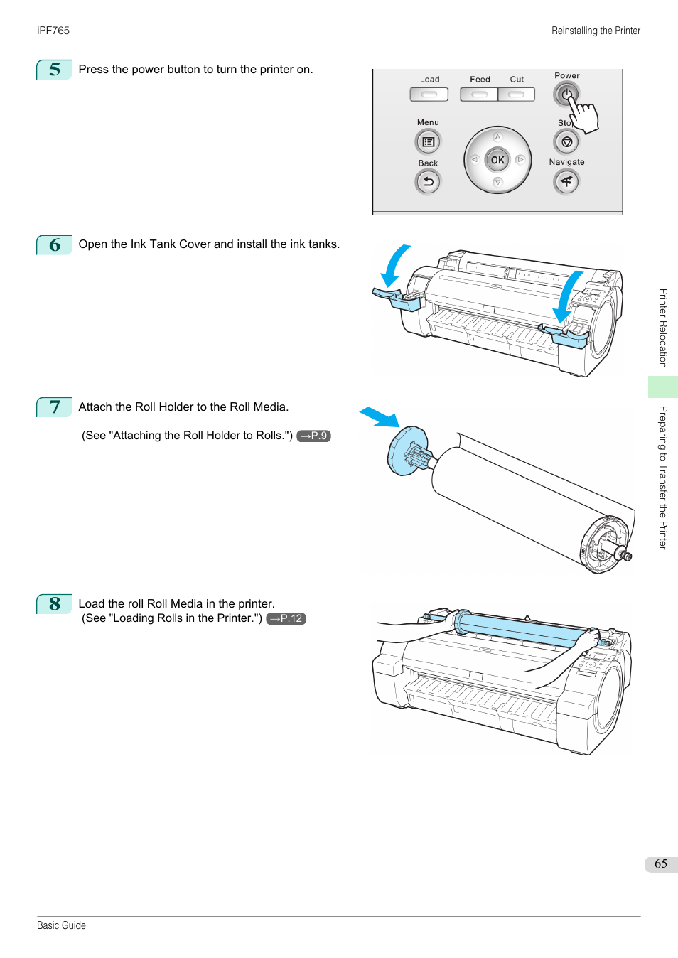 Canon imagePROGRAF iPF765 User Manual | Page 65 / 132