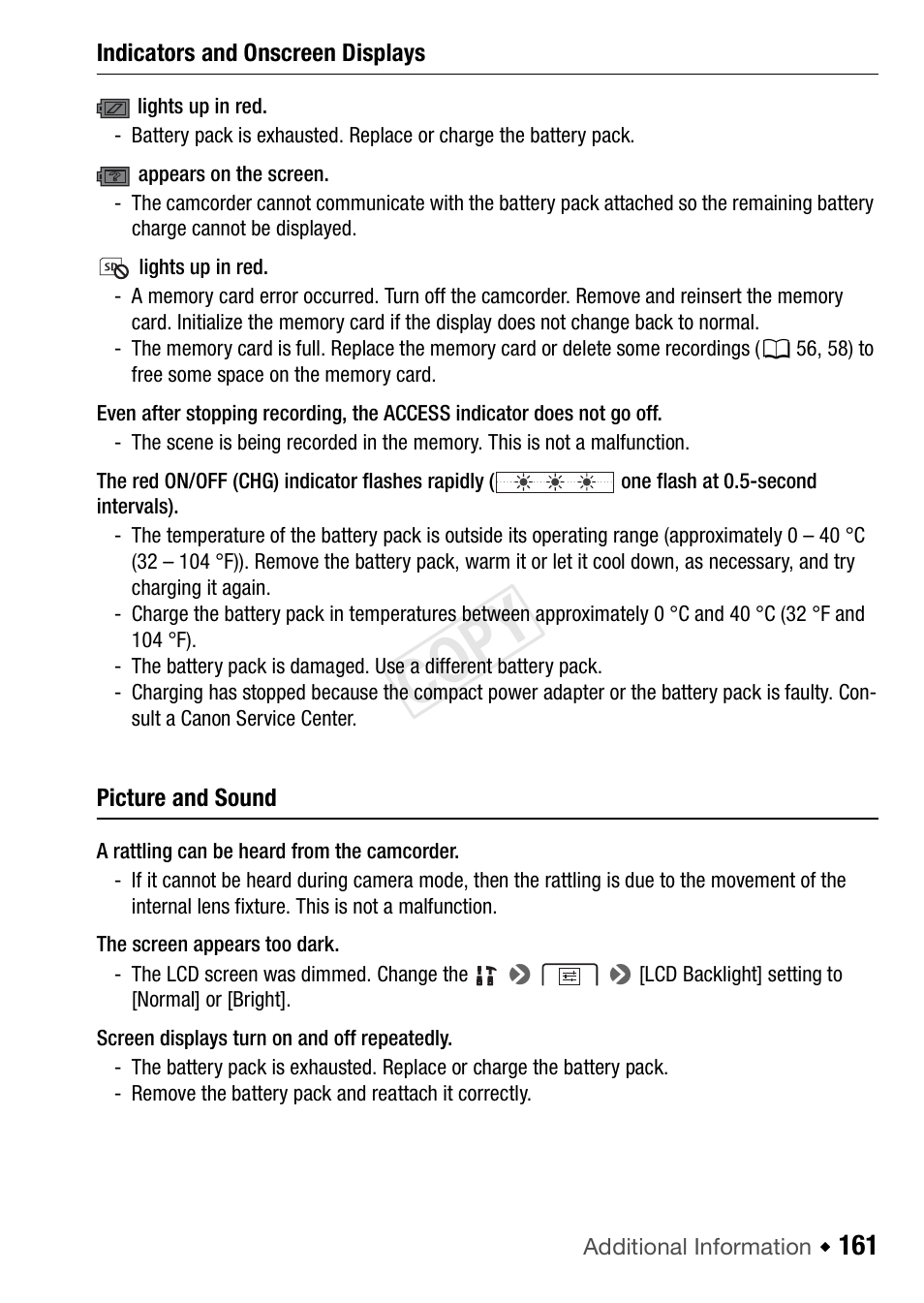 Cop y | Canon VIXIA HF R42 User Manual | Page 161 / 196