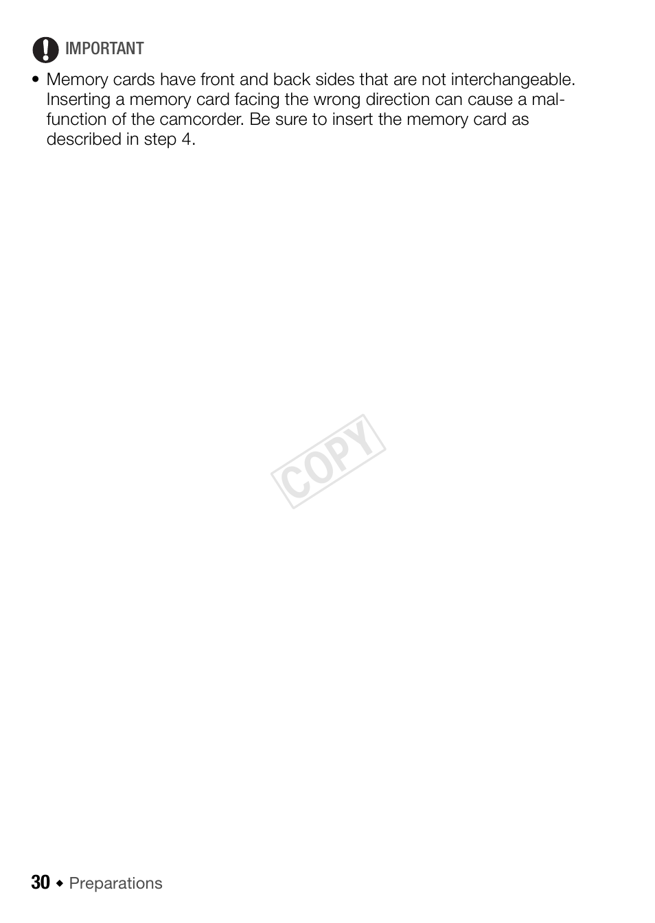 Cop y | Canon VIXIA HF R42 User Manual | Page 30 / 196