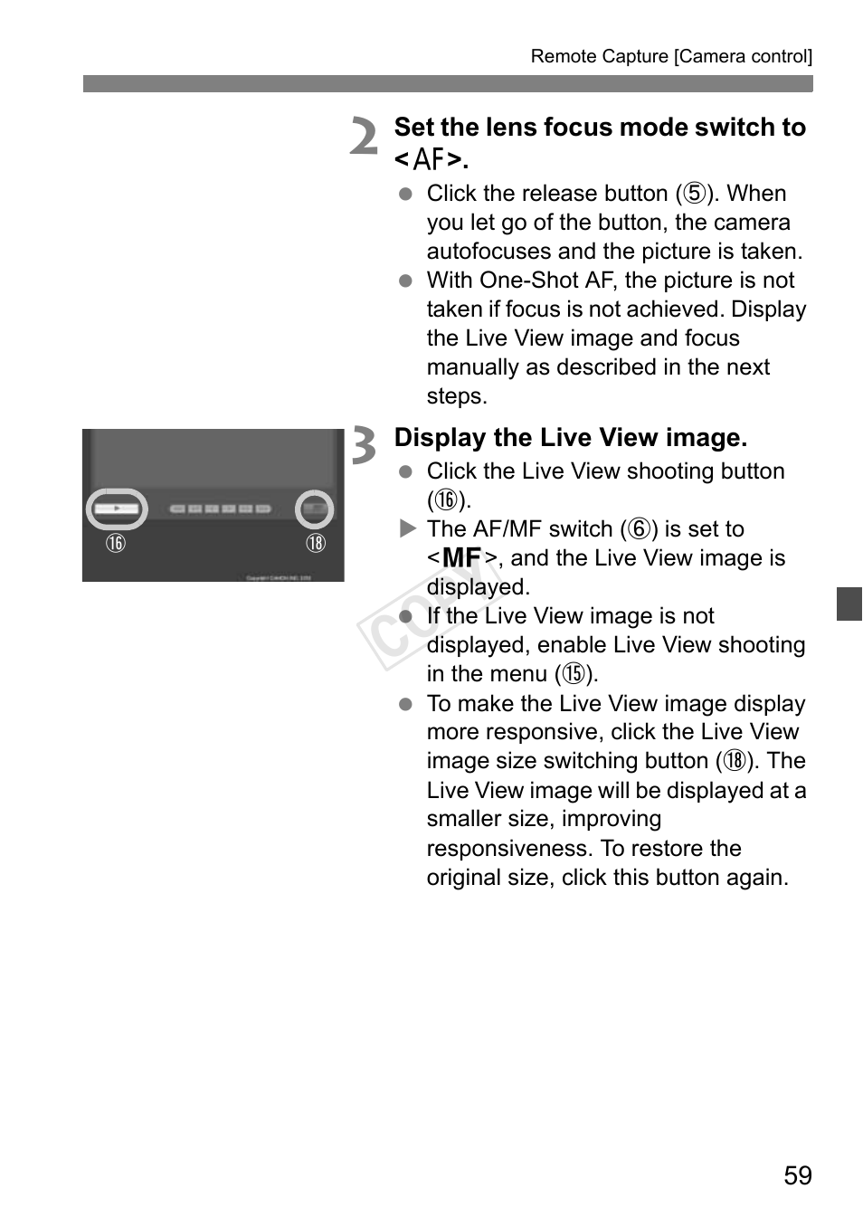 Cop y | Canon EOS-1D C User Manual | Page 59 / 116