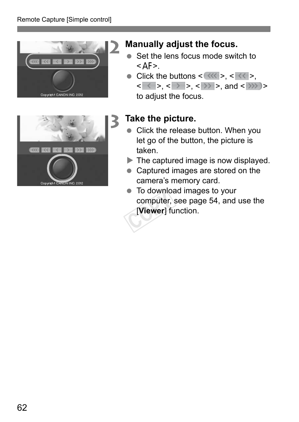 Cop y | Canon EOS-1D C User Manual | Page 62 / 116