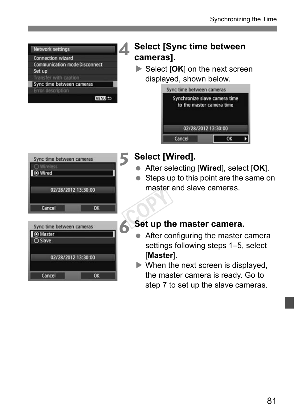 Cop y | Canon EOS-1D C User Manual | Page 81 / 116