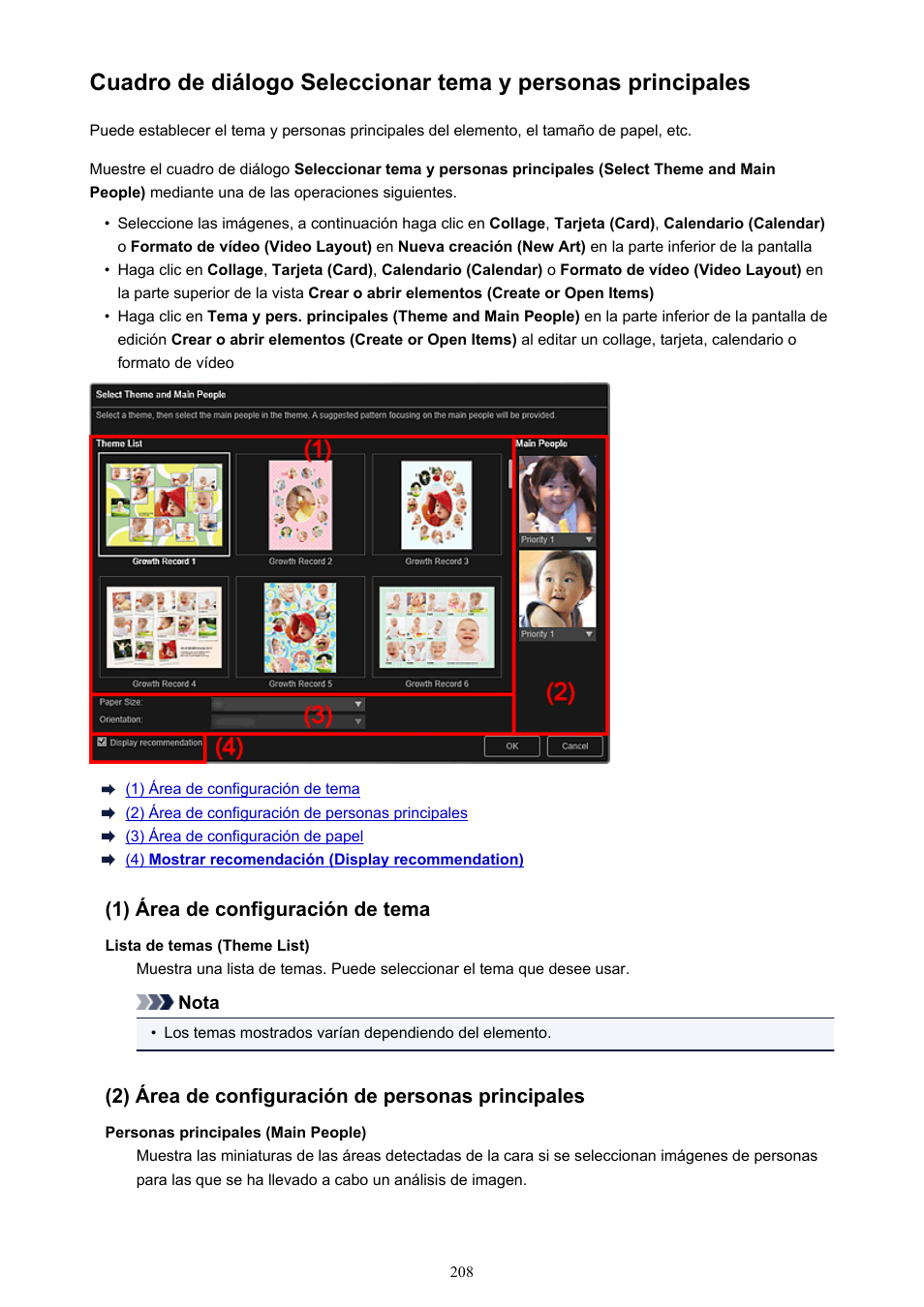Select theme and main people), O el, Abre el | People) | Canon PIXMA PRO-1 User Manual | Page 208 / 320