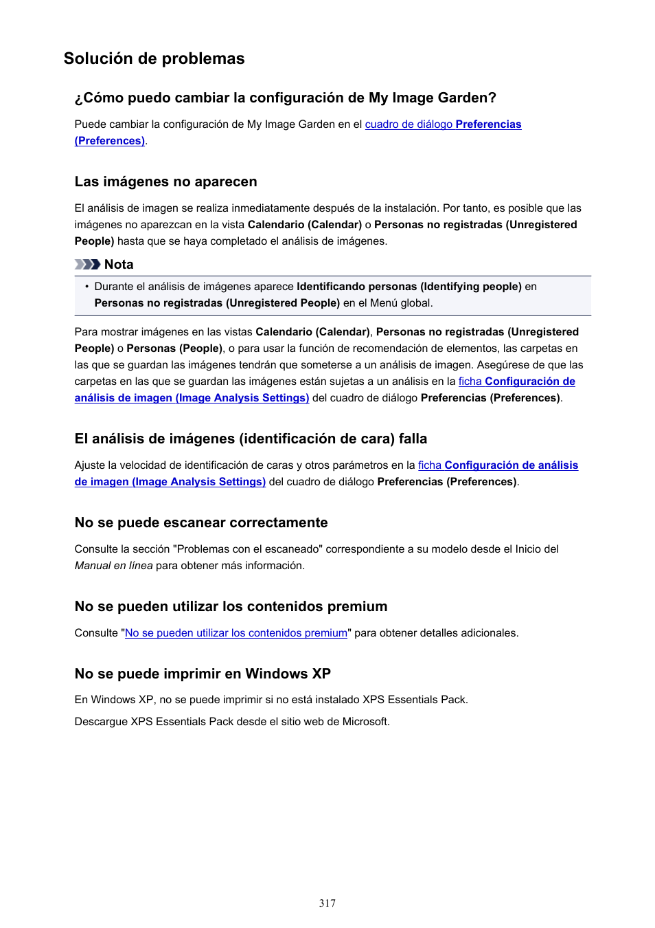 Solución de problemas | Canon PIXMA PRO-1 User Manual | Page 317 / 320