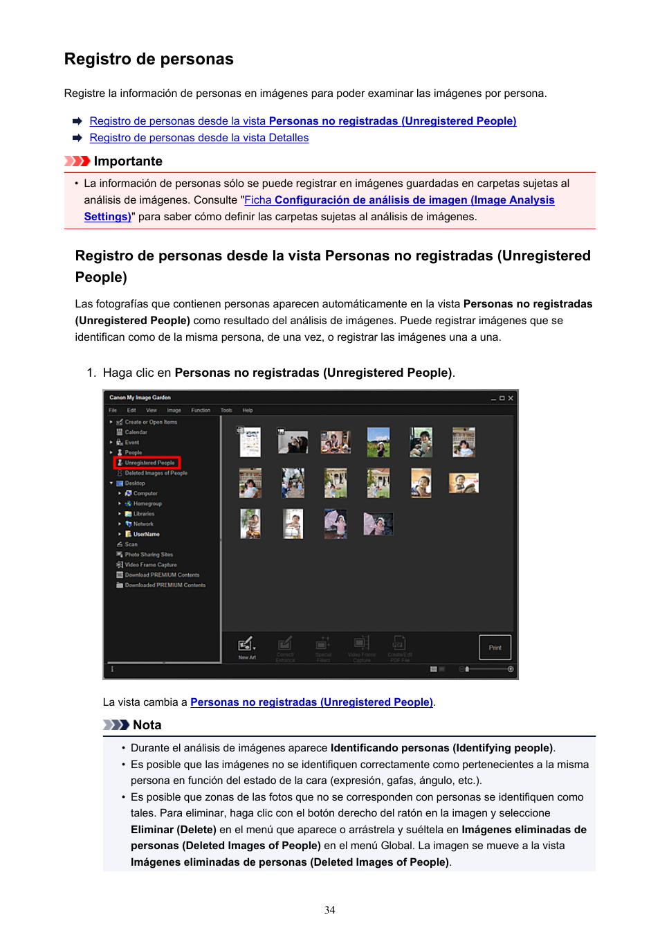 Registro de personas | Canon PIXMA PRO-1 User Manual | Page 34 / 320