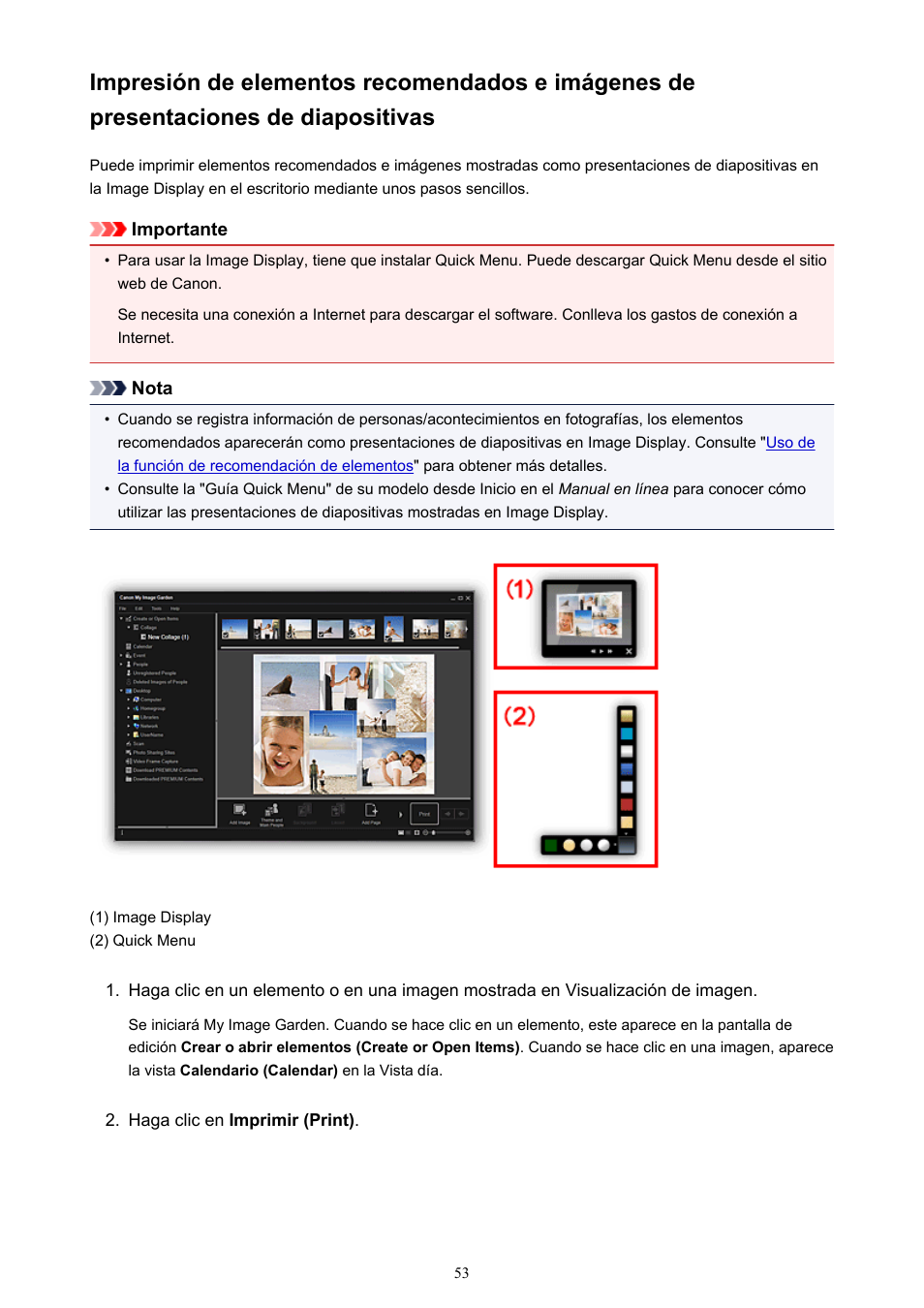 Consulte, Diapositivas | Canon PIXMA PRO-1 User Manual | Page 53 / 320