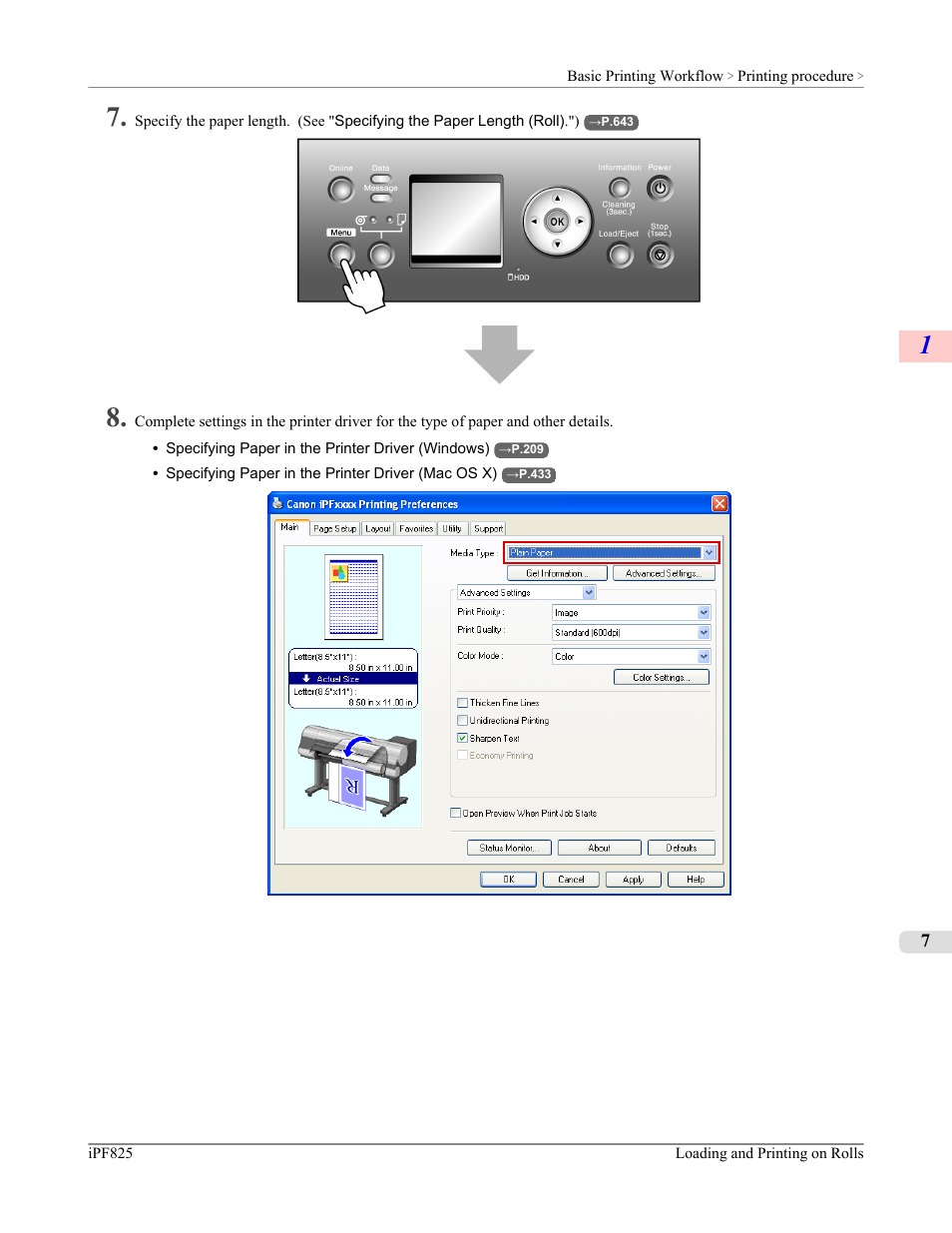 Canon imagePROGRAF iPF825 User Manual | Page 23 / 956