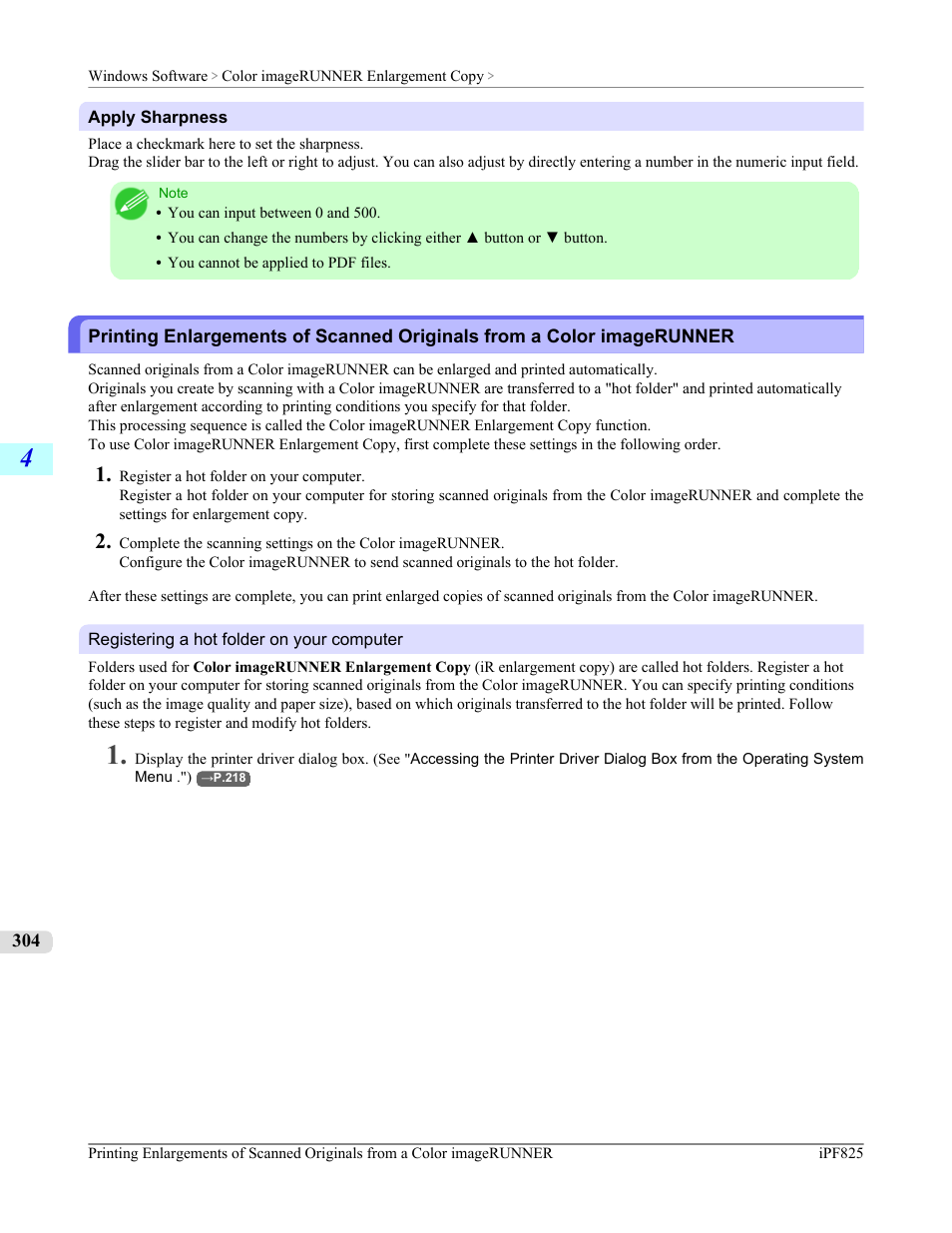 P.304 | Canon imagePROGRAF iPF825 User Manual | Page 320 / 956