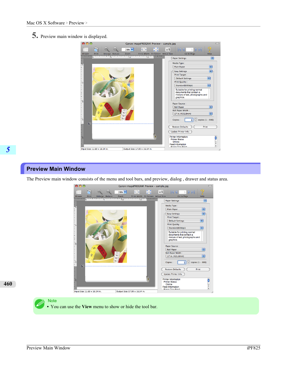 Preview main window | Canon imagePROGRAF iPF825 User Manual | Page 476 / 956