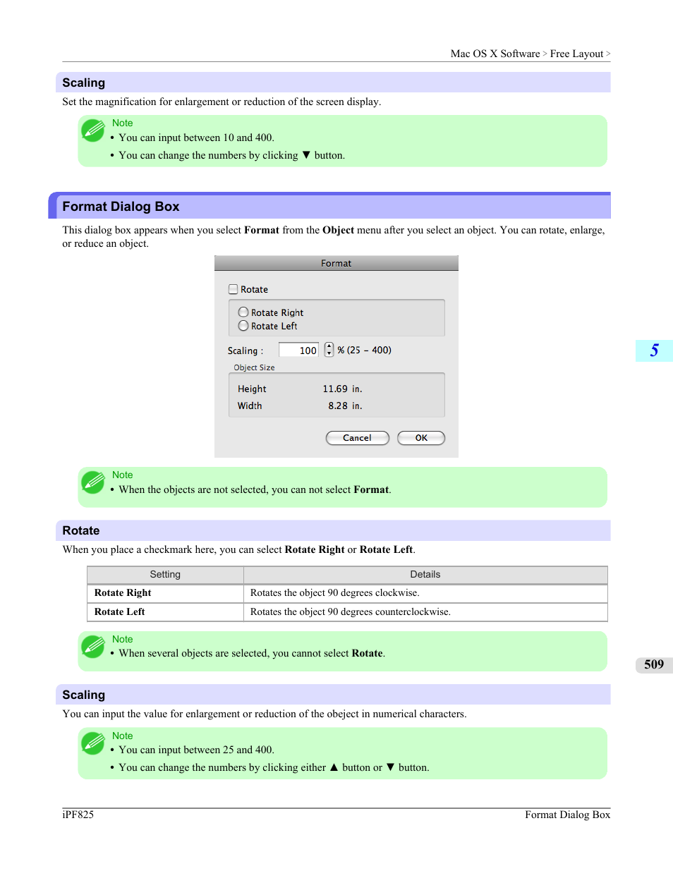 Format dialog box | Canon imagePROGRAF iPF825 User Manual | Page 525 / 956