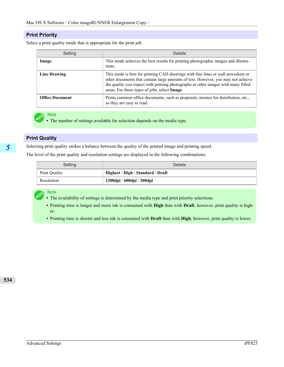 Canon imagePROGRAF iPF825 User Manual | Page 550 / 956