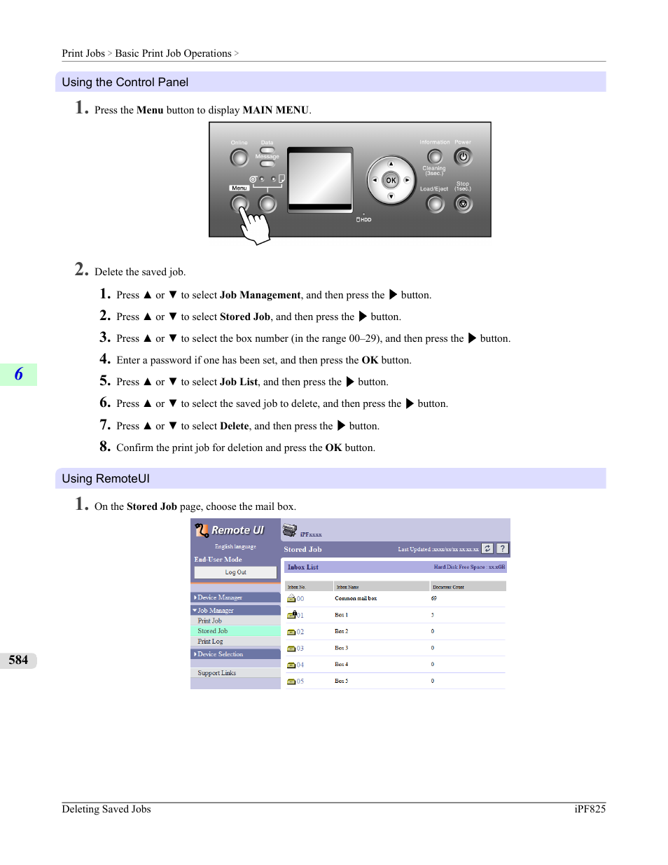 Canon imagePROGRAF iPF825 User Manual | Page 600 / 956