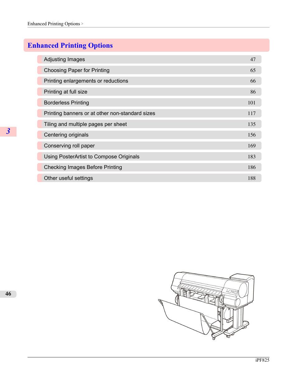 Enhanced printing options | Canon imagePROGRAF iPF825 User Manual | Page 62 / 956