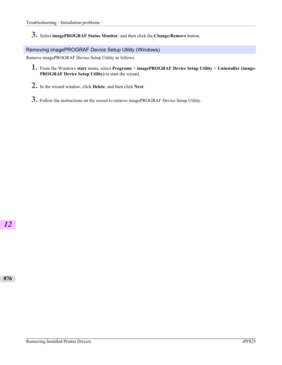 Canon imagePROGRAF iPF825 User Manual | Page 892 / 956
