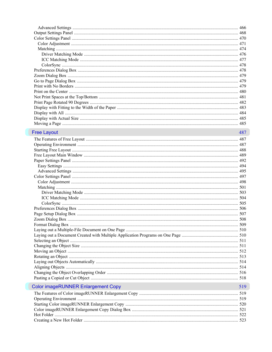 Canon imagePROGRAF iPF825 User Manual | Page 9 / 956