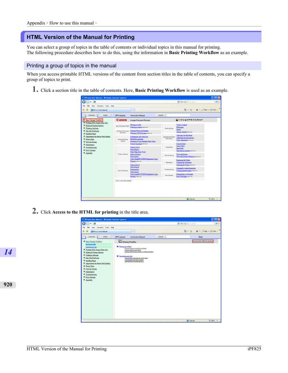 Html version of the manual for printing | Canon imagePROGRAF iPF825 User Manual | Page 936 / 956