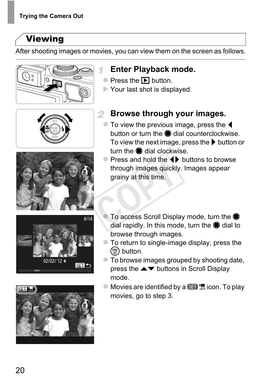 Cop y | Canon PowerShot G1 X User Manual | Page 20 / 36