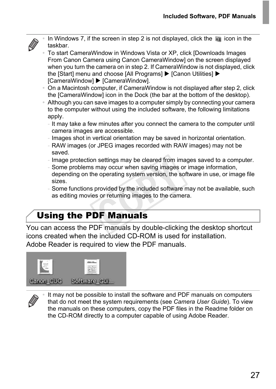 Cop y | Canon PowerShot G1 X User Manual | Page 27 / 36