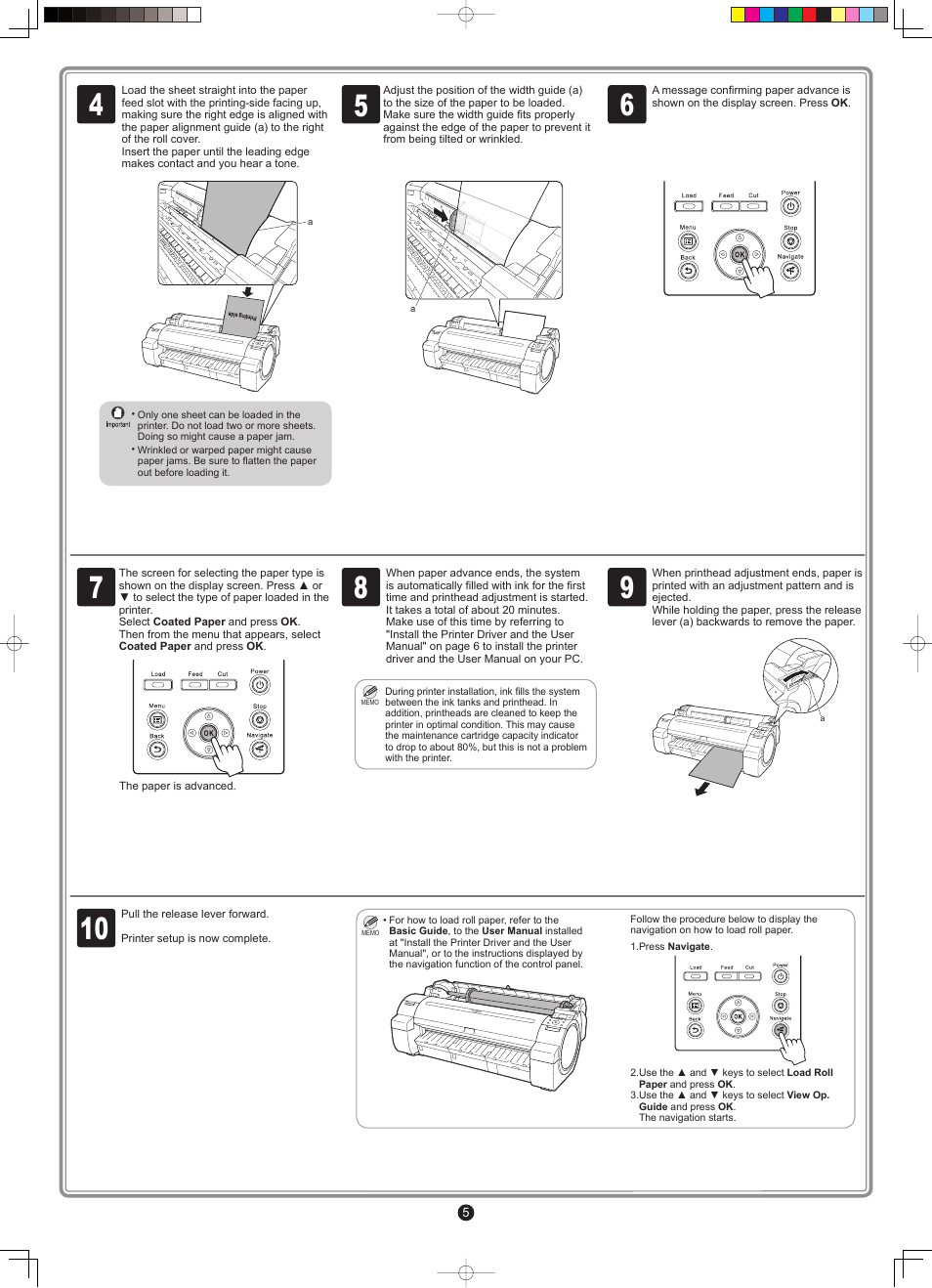 Canon imagePROGRAF iPF765 User Manual | Page 5 / 12